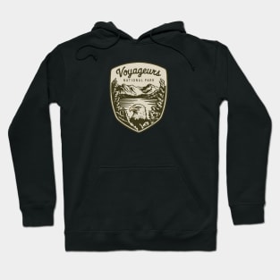 Voyageurs National Park Retro Emblem Hoodie